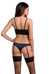Ensemble culotte à jarretelles et bustier Lara - Casmir Ensemble culotte à jarretelles et bustier Lara - Casmir