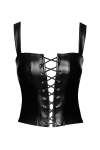 Top style corset Vixen F365 - Noir Handmade Top style corset Vixen F365 - Noir Handmade