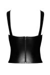 Top style corset Vixen F365 - Noir Handmade Top style corset Vixen F365 - Noir Handmade