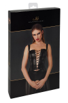 Top style corset Vixen F365 - Noir Handmade Top style corset Vixen F365 - Noir Handmade